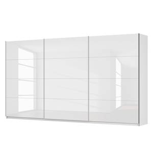 Schwebetürenschrank SKØP pure gloss Hochglanz Weiß / Weiß - 405 x 222 cm - 3 Türen