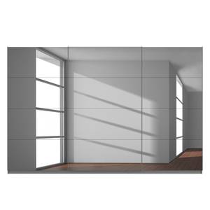 Schwebetürenschrank SKØP reflect+ Graphit - 360 x 236 cm - 3 Türen