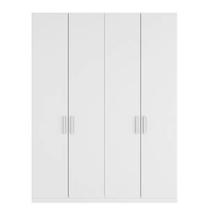 Drehtürenschrank SKØP pure Alpinweiß - 181 x 222 cm