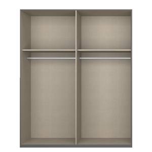 Drehtürenschrank SKØP pure Graphit - 181 x 236 cm