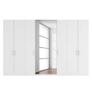 Armoire SKØP pure reflect Blanc alpin / Miroir en cristal - Blanc alpin - 360 x 236 cm