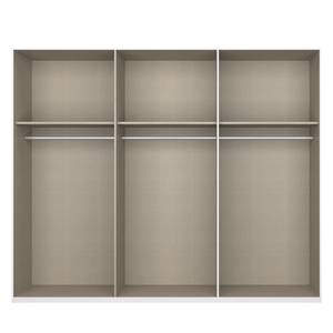 Drehtürenschrank SKØP pure reflect Alpinweiß - 270 x 236 cm