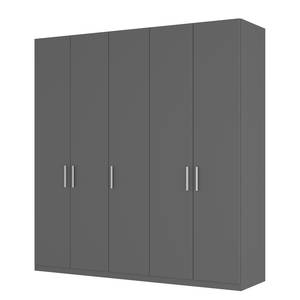 Drehtürenschrank SKØP pure Graphit - 225 x 222 cm