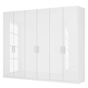 Drehtürenschrank SKØP pure gloss Hochglanz Weiß / Weiß - 270 x 236 cm