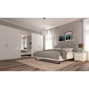 Armoire SKØP pure gloss reflect Blanc brillant / Miroir en cristal - Blanc brillant / Blanc - 360 x 236 cm