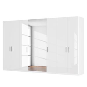 Drehtürenschrank SKØP pure gloss reflect Hochglanz Weiß / Weiß - 360 x 222 cm