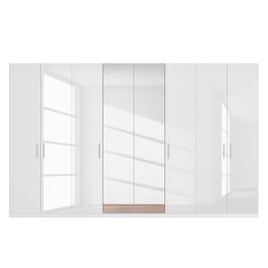 Armoire SKØP pure gloss reflect Blanc brillant / Miroir en cristal - Blanc brillant / Blanc - 360 x 222 cm