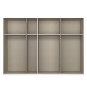 Drehtürenschrank SKØP pure gloss Hochglanz Weiß / Weiß - 315 x 236 cm