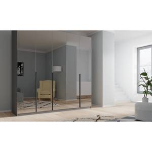 Draaideurkast SKØP reflect+ donker spiegelglas - 225 x 236 cm - Basic