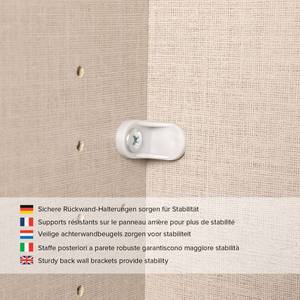 Armadio con ante battenti SKØP country Stile rustico bianco - 360 x 222 cm - Basic