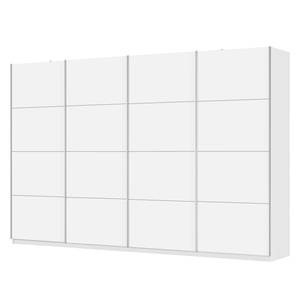 Schwebetürenschrank SKØP pure Alpinweiß - 360 x 236 cm - 4 Türen