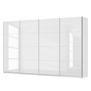 Schwebetürenschrank SKØP pure gloss Hochglanz Weiß / Weiß - 360 x 222 cm - 4 Türen