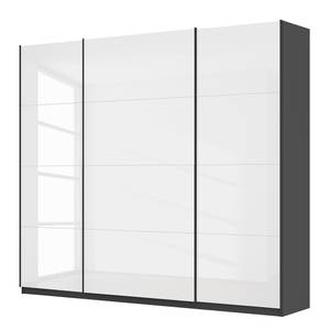 Zweefdeurkast SKØP pure gloss Hoogglans wit/Grafiet - 270 x 236 cm - 3 deuren