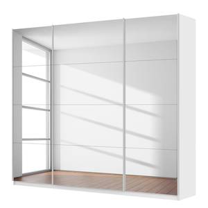 Schwebetürenschrank SKØP reflect Alpinweiß - 270 x 236 cm - 3 Türen