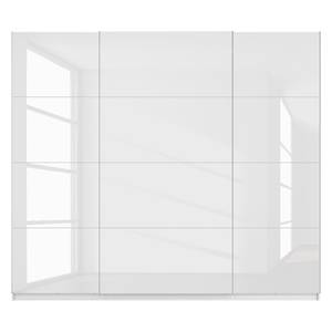 Schwebetürenschrank SKØP pure gloss Hochglanz Weiß / Weiß - 270 x 222 cm - 3 Türen