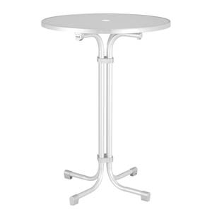 Table haute Multiflex Acier - Blanc