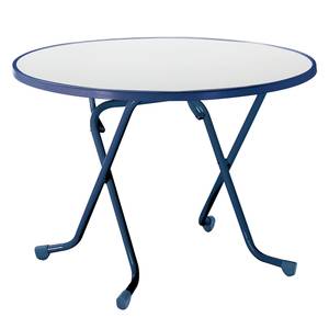 Table pliante Marleston I Acier - Bleu