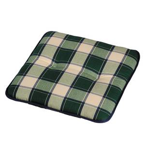 Coussin de chaise Premem Coton - Vert / Beige