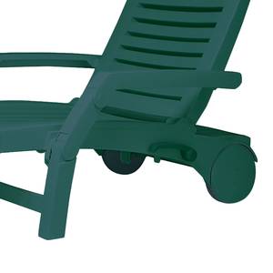 Chaise longue Florida III 100 % polypropylène - Vert