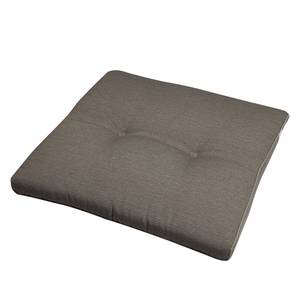 Coussin de chaise Mindya Tissu mélangé - Tourbe