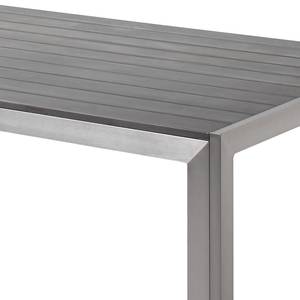 Table de jardin Seattle Aluminium - Anthracite / Argenté