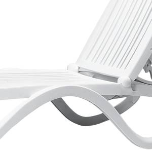 Liegestuhl Tropico Polypropylen - Weiß