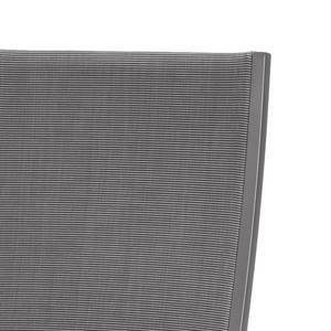 Stapelstoel Larino aluminium/textiel - antracietkleurig