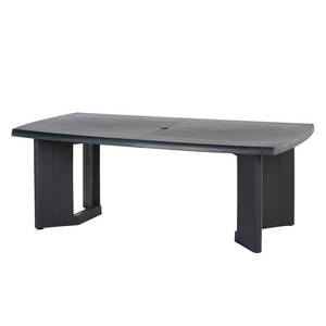 Table de jardin Orlando Polypropylène - Anthracite