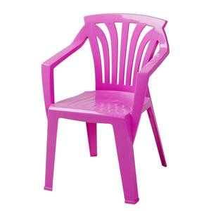 Chaise de jardin Ariel for Kids Polypropylène - Rose foncé