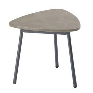 Bijzettafel Andros staal/beton - antracietkleurig/grijs - Breedte: 40 cm