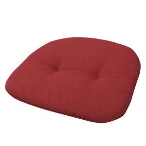 Coussin de chaise Muriqui Tissu mélangé - Rouge