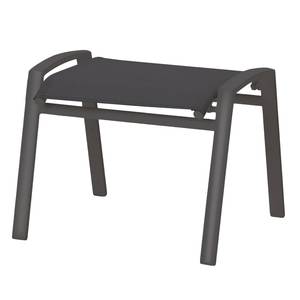 Tabouret Cavalese Aluminium / Tissu - Anthracite