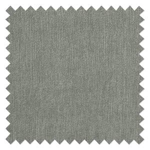 Canapé d’angle Torquay III Microfibre - Gris minéral - Méridienne longue à gauche (vue de face)