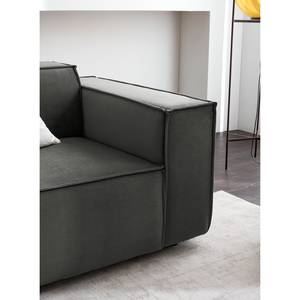 Fauteuil KINX Fluweel - Velours Shyla: Rookgroen