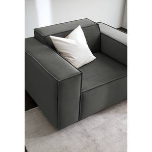 Fauteuil KINX Velours - Velours Shyla: Vert de gris