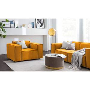 Fauteuil KINX Velours - Velours Shyla: Jaune moutarde