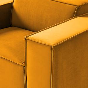 Fauteuil KINX Velours - Velours Shyla: Jaune moutarde