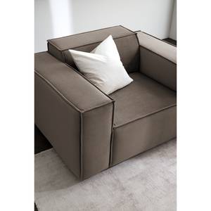 Fauteuil KINX Velours - Velours Shyla: Taupe