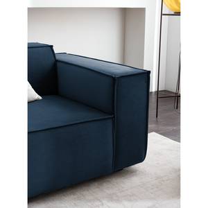 Fauteuil KINX Velours - Velours Shyla: Bleu foncé