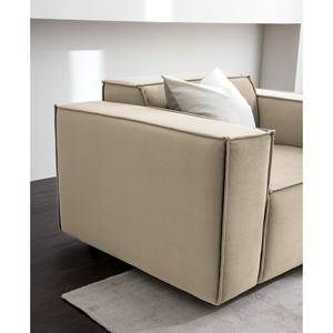 Fauteuil KINX Velours - Velours Shyla: Beige