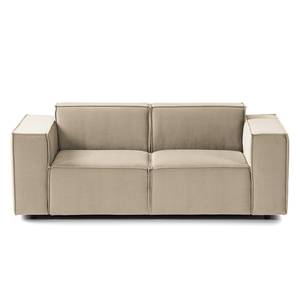 2-Sitzer Sofa KINX Samt - Samt Shyla: Beige - Keine Funktion