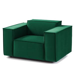 Fauteuil KINX Velours - Velours Shyla: Vert foncé