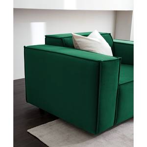 Fauteuil KINX Velours - Velours Shyla: Vert foncé