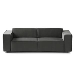 2,5-Sitzer Sofa KINX Samt - Samt Shyla: Rauchgrün - Keine Funktion