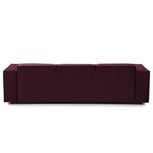 3-Sitzer Sofa KINX Samt - Samt Shyla: Aubergine