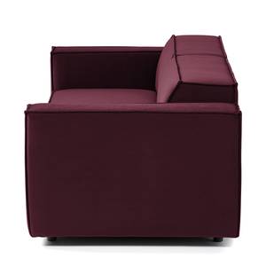 2,5-Sitzer Sofa KINX Samt - Samt Shyla: Aubergine - Keine Funktion