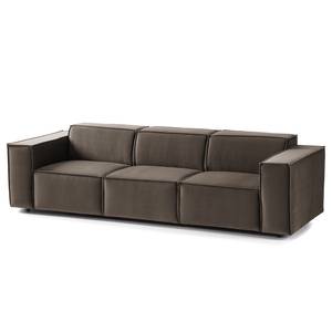 3-Sitzer Sofa KINX Samt - Samt Shyla: Taupe