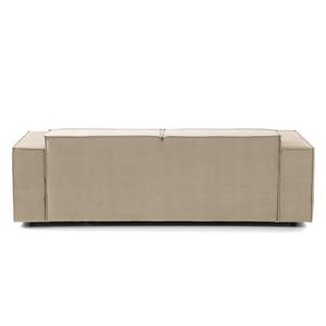 2-3 places Canapé KINX Velours - Velours Shyla: Beige - Sans fonction