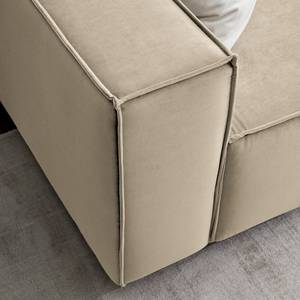 2,5-Sitzer Sofa KINX Samt - Samt Shyla: Beige - Keine Funktion