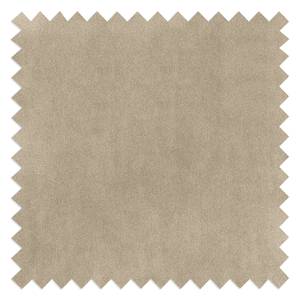 2-3 places Canapé KINX Velours - Velours Shyla: Beige - Sans fonction